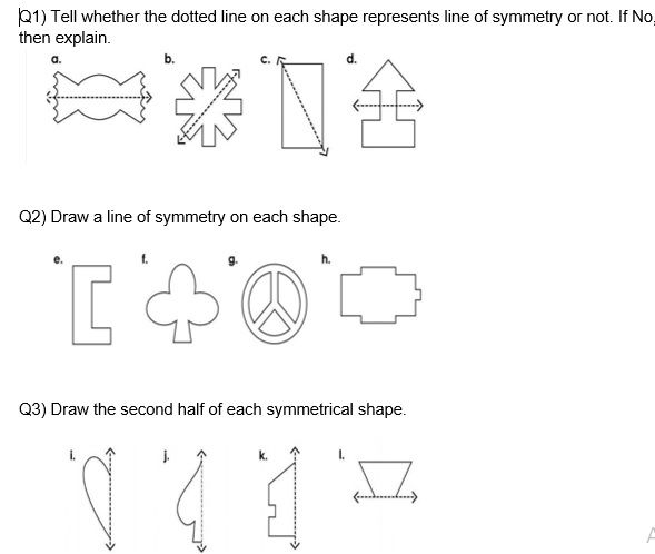 Maths class 5 Symmetry and Data Handling 