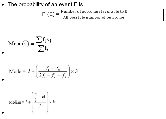 Maths class 10 Statistics and Probability 