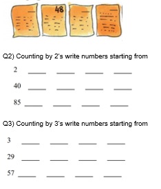 Maths class 2 Numerals 