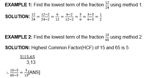 Maths class 5 Fraction 