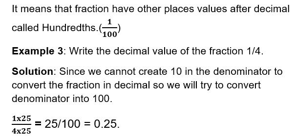 Maths class 6 Decimals 