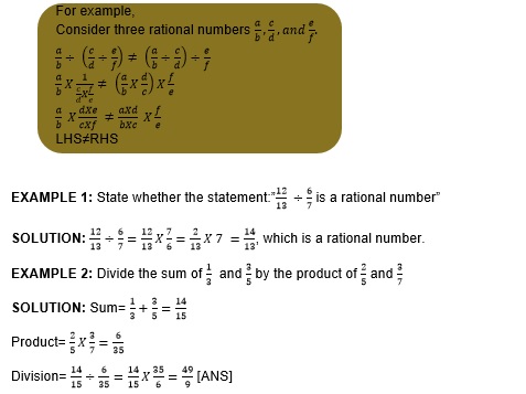 Maths class 8 Rational numbers 